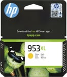 HP 953XL - Høy ytelse - gul - original - blekkpatron