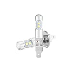 Choyclit - Ampoule Led H1 100w, Ampoules De Phare Feu De Brouillard 360 Degrés Phare Ampoule Led 2pcs H1 6000k Super Blanc 100w Led Kit Ampoules