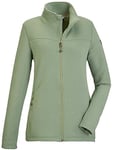 killtec Femme Veste à col montant/veste power stretch KOW 5 WMN FLX JCKT, pale green, 40, 39680-000