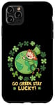 Coque pour iPhone 11 Pro Max Go Green – Stay Lucky – Jour de la Saint-Patrick