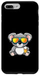 Coque pour iPhone 7 Plus/8 Plus Koala de ski avec de la bière | Funny Party Comic