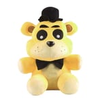 Kawaii Five Nights At Freddy Golden Freddy Bear Plysch Leksak Fylld Dock Fnaf Leksaker För Barn