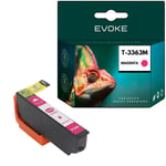 Epson 33XM magenta tulostin värikasetti , 13 ml , 940 sivua , T3363 , yhteensopiva XP-530 XP-540 XP-630 XP-635 XP-640 XP-830 900 7100 kanssa.