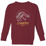 Jurassic Park Lost Control Kids' Sweatshirt - Burgundy - 3-4 Years - Burgundy