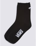 VANS - Womens Kickin It Crew Socks (1 Pair) - Black