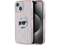 Karl Lagerfeld Karl Lagerfeld Klhcp13mhklpchp Iphone 13 6.1" Rosa/Rosa Hardcase Iml Choupette Head & Monogram