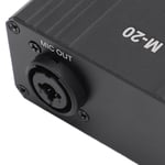 New Microphone Preamp High Gain 48V Phantom Power XLR Output Mic Preamplifier Fo