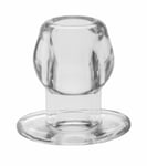 Perfect Fit Clear Tunnel Butt Plug Hollow Gape Anal Enema Play Sex Toy 3 Sizes