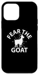 Coque pour iPhone 12 mini Goat Lover Funny - Fear The Goat