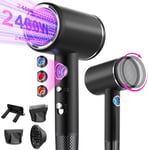 Hair  Dryer , Travel  Hairdryer  with  Diffuser , Professional  Ionic  Hair  Dry