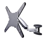 StarTech VESA TV Wall Mount  TV Mounting Bracket For 23"-55" Displays  Adjustable Full Motion TV Wall Mount Supports 66lb (30kg) 