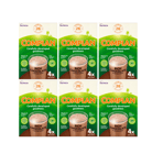 6 x Complan Protein Energy Drink Nutritious Chocolate Flavoured Sachets 4 x 55g