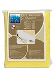 Nuit des Vosges 2108439 Cotoval Drap Housse TPR Uni Coton Maïs 160 x 200 cm