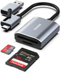 Lecteur de Carte mémoire, USB C/USB 3.0 Lecteur de Carte SD/Micro SD Mémoire, Compatible pour MacBook Pro 2019, MacBook Air/iPad Pro 2019/2018, Galaxy S10 / S9, Surface Book 2 et Plus