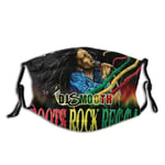 ewretery Root Rock Reggae Unisex, washable and reusable mask, sun-proof and dust-proof balaclava mask, outdoor riding, fishing, skiing