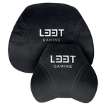 L33T - Luksus Gaming Stol Pude Sæt - Memory Skum