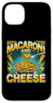 Coque pour iPhone 14 Plus Macaroni and Cheese Heavy Metal World Tour Hardcore Music