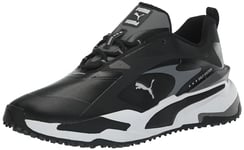 PUMA Homme GS-Fast Chaussure de Golf, Black Abat-Jour Silencieux Noir, 43 EU