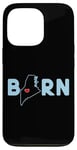 Coque pour iPhone 13 Pro Born in State of Maine with Maine in the word Born