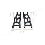 [FR] Gpm Alloy Front Lower Arm - 1Pr Set Black Traxxas 1:10 Rustler Vxl Bandit -