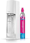 SodaStream Terra Sparkling Water Maker With 60L Gas Cylinder, 1L Dishwasher Safe