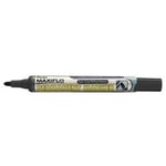 Pentel Maxiflo - Marqueur - permanent - noir - encre à base d'alcool - 4.5 mm - fin