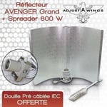 Réflecteur Adjust-A-Wing® AVENGER Grand Précâblé + Spreader ALU + doui