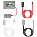 USB C till HDMI Adapter Type-C till HDMI Adapter för Samsung Galaxy S10 Note 9 Macbook