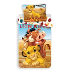 Jerry Fabrics lasten vuodevaatteet Lion King, 140x200, 2 kpl