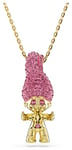 Swarovski 5691940 Good Luck Trolls Pendant Necklace Pink Jewellery