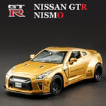 1:32 Skyline Ares GTR R34 R35 metalliseos urheiluautomallit metallilelut kilpa-automallit simulaatiokokoelmat lapsille lahjat