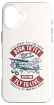 iPhone 16 Plus Wings of Freedom Retro Vintage Aviation Airplane Design Case