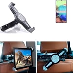 For Samsung Galaxy Tab S7 5G car holder backseat headrest mount cradle stand hol