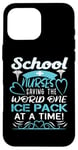 Coque pour iPhone 16 Pro Max School Nurses Saving The World One Ice Pack At A Time