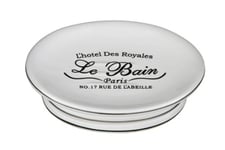 Premier Housewares Le Bain Soap Dish - White Ceramic