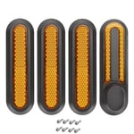 Heijastava navan kansi Xiaomi M365/PRO/PRO 2/1S 4-pack Oranssi