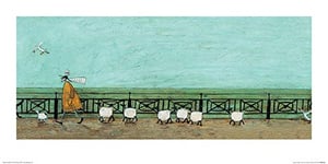 Sam Toft (Moses Follows That Picnic Basket 30 x 60cm Art Print