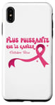 Coque pour iPhone XS Max Octobre Rose 2024 Ruban Rose Sensibilisation Cancer Du Sein