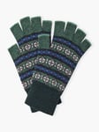 Brora Folk Cashmere Fingerless Gloves