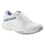 HEAD Women's Motion Team Padel Chaussures de Padel pour Femme Blanc/Lavande Pointure 36