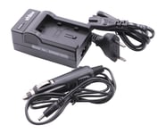 vhbw Chargeur de batterie compatible avec JVC Everio GZ-HM650BEU, GZ-HM655, GZ-HM655BEU, GZ-HM845 batterie appareil photo digital, DSLR, action cam