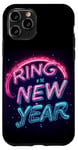 Coque pour iPhone 11 Pro Bague vibrante dans le costume de discours du Nouvel An