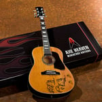 John Lennon - Give Peace A Chance Miniature Acoustic Guitar Replica Collectible