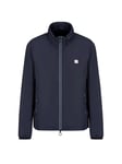 Armani Exchange Men's Lightweight Zip-up Hooded Windbreaker Jacket, Navy Blazer, XS