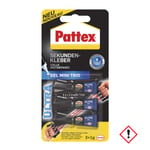 Pattex Super Glue Ultra Gel Mini Trio Se Colle Immédiatement Étanche 3g