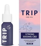 TRIP CBD Oil 3000mg (High Strength), Dream Drops, Vegan, 100% Natural, Flavoured CBD Oil Blended with MCT Coconut Oil - Feel Less Stress, Improve Sleep, Anxiety Relief - 30ML