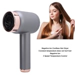 Cordless Ionic Hair Dryer Portable Stylish Hot Cold Wind Blow Dryer For Home UK