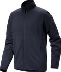 Arc'teryx Arc'teryx Men's Covert Cardigan Black Sapphire Heather S, Black Sapphire Heather