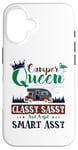 Coque pour iPhone 16 Camping-car Queen Classy Sassy Smart Assy Fun Camping