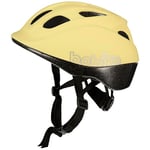 BOBIKE 8740300036 - Casque de vélo Go pour bébé Taille réglable S (52-56cm) Qui se Combine Parfaitement avec Les sièges de sécurité Go de Couleur Citron Sorbet